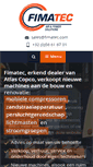 Mobile Screenshot of fimatec.com